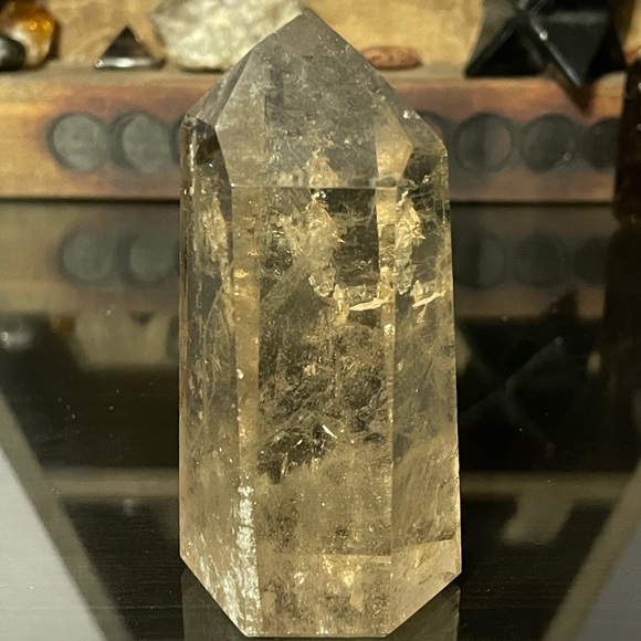Citrine Point Crystal - Picture 3 of 5